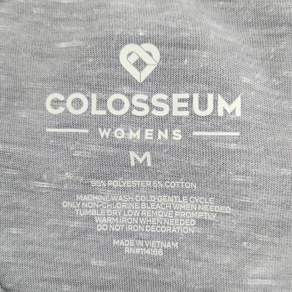 Colosseum Women's Gray University of Memphis Tigers Tee Size Medium - Picture 6 of 7
